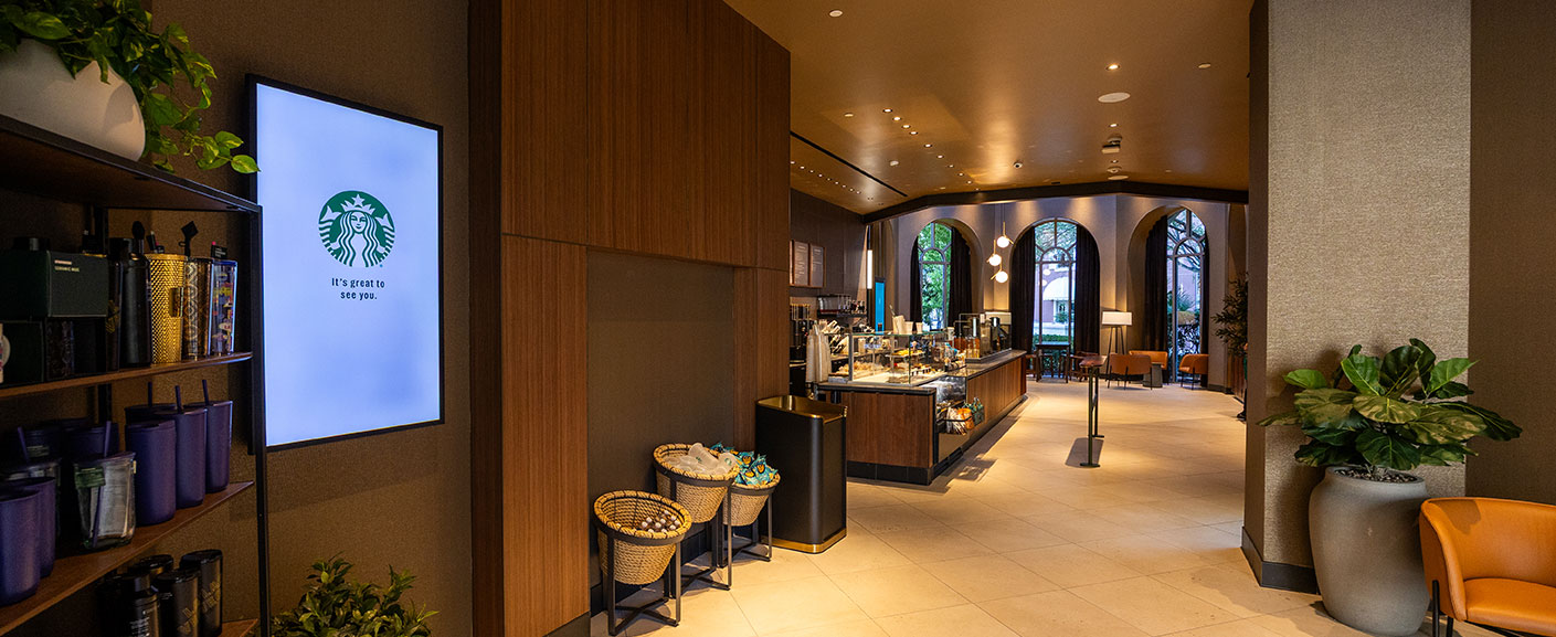 Starbucks inside the JW Marriott Las Vegas Resort