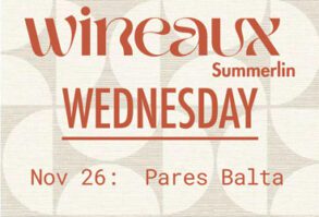 Wineaux Wednesdays: Pares Balta Wine Tasting