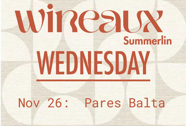 Wineaux Wednesdays: Pares Balta Wine Tasting